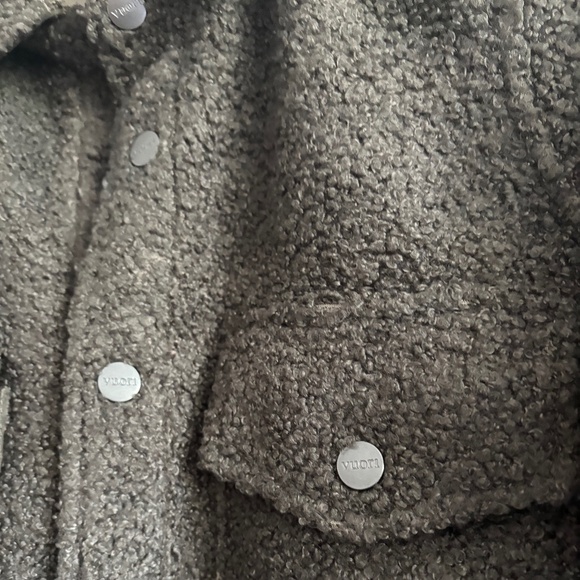 Vuori Women's Sycamore Shirt Jacket Color: DARK COCOA Size XXS - Picture 10 of 14